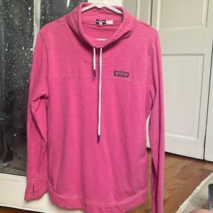 Pink vineyard vines sweatshirt